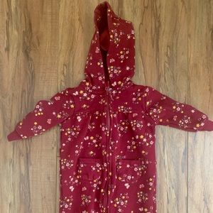 Carter’s Floral Zip Up Onepiece - 6M